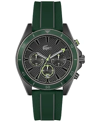 Lacoste Men's Mainsail Green Silicone Watch 43mm