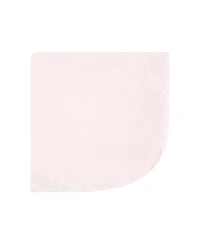Hudson Baby Girls 10Pk Flannel Washcloths (Cotton Poly