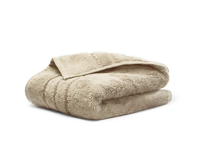 Cariloha Hand Towel | Stone | 16"x24" | Turkish Cotton & Viscose Material Blend | Extra Smooth, Odor Resistant and Highly Absorbent