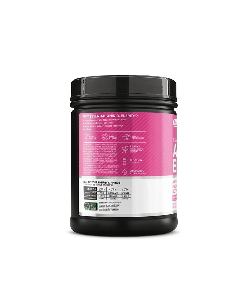 Optimum Nutrition, Essential Amino Energy, 1.29 lb, 65 Servings