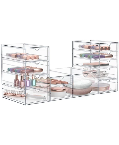 Sorbus Drawers Acrylic Organizer for Makeup, Organization and Storage, Art Supplies, Jewelry, Stationary