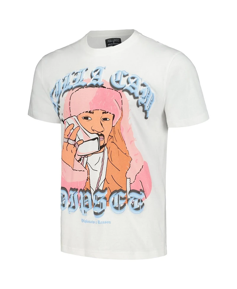 Reason Men's and Women's White the Diplomats Killa Cam T-Shirt