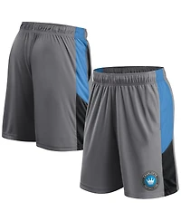 Fanatics Men's Gray Charlotte Fc Team Shorts