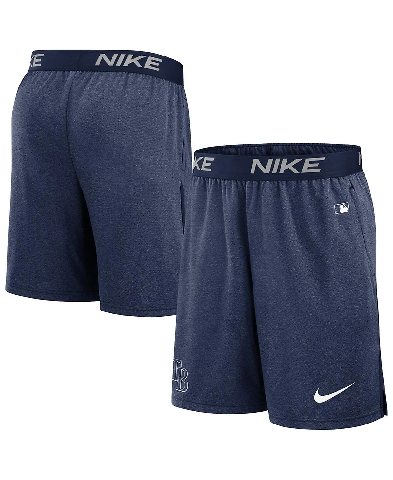 Nike Men's Navy Tampa Bay Rays Authentic Collection Practice Performance Shorts