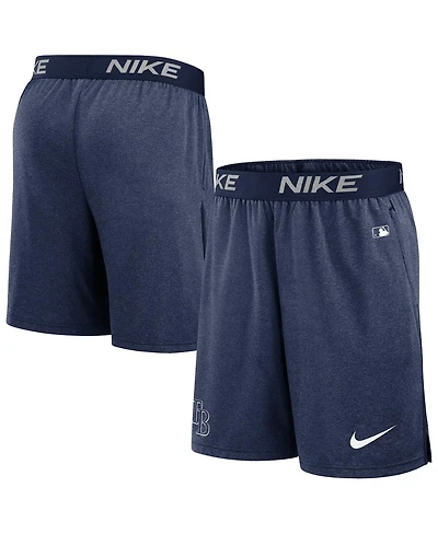 Nike Men's Navy Tampa Bay Rays Authentic Collection Practice Performance Shorts