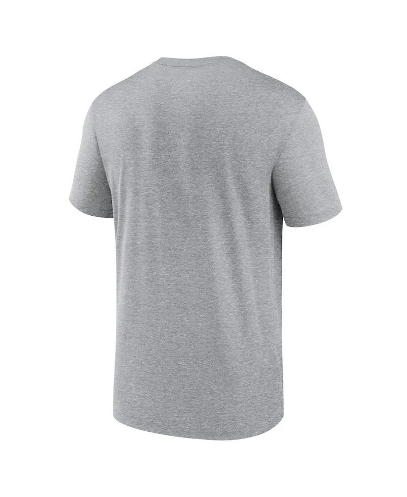 Nike Men's Heather Charcoal Tampa Bay Rays Authentic Collection Early Work Tri-Blend Performance T-Shirt