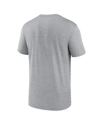 Nike Men's Heather Charcoal Tampa Bay Rays Authentic Collection Early Work Tri-Blend Performance T-Shirt