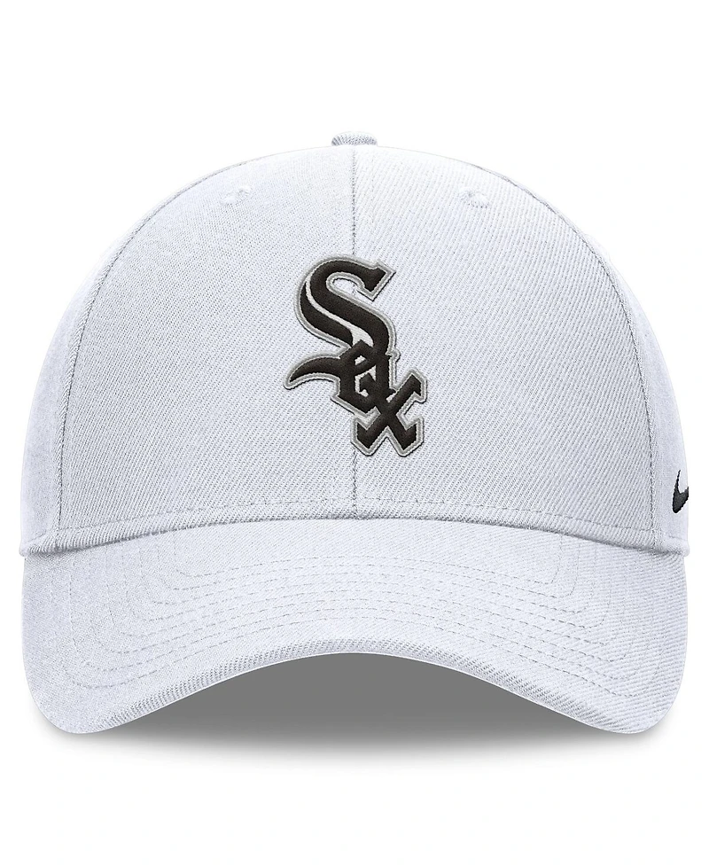 Nike Men's White Chicago White Sox Evergreen Club Performance Adjustable Hat