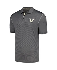 Colosseum Men's Black Vanderbilt Commodores Cameron Polo