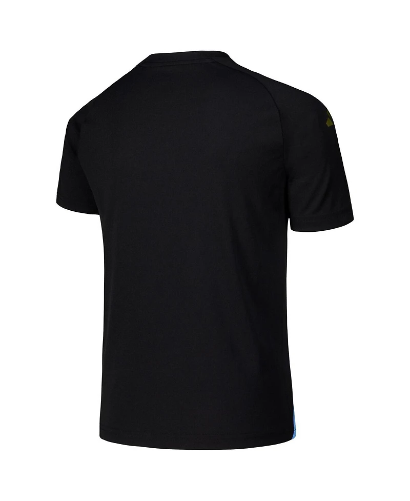 Adidas Big Boys and Girls Black Argentina National Team 2024 Pre-Match Top