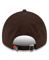 New Era Women's Brown Cleveland Browns Core Classic 9TWENTY Adjustable Hat