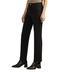 Jag Women's Sophia High Rise Wide Leg Ponte Pants