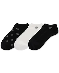 Lauren Ralph Lauren Women's 3-Pk. Deco Low Cut Socks