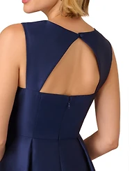Adrianna Papell Women's Sweetheart-Neck Mikado Gown