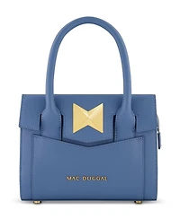 Gold Plated Hardware Small Leather Tote Bag