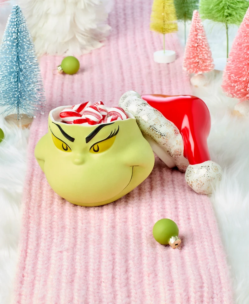 Lenox Grinchmas Covered Candy Jar