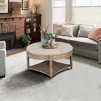 Round Tufted Ottoman: Style, Storage, Comfort