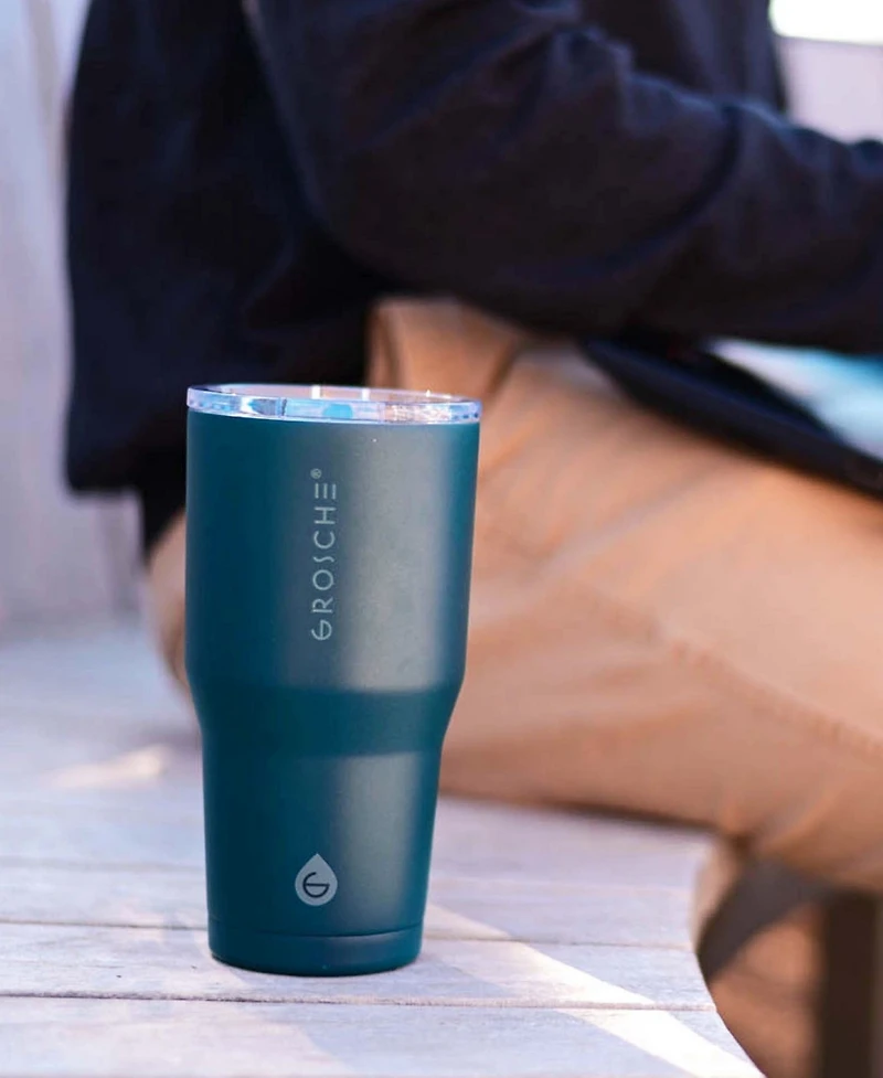 Grosche Yukon 20oz Travel Mug, Tumbler Bundle
