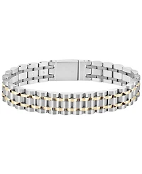 Hugo Boss Men's Owan Two-Tone Stainless-Steel Bracelet