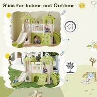 Streamdale 8-in-1 Toddler Climber & Slide Playset