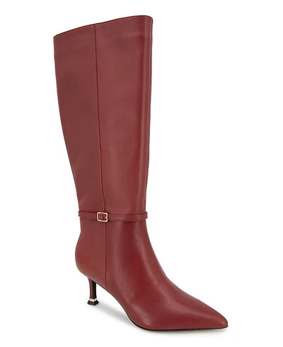 Kenneth Cole New York Women's Utah Pointed Toe Knee High Boots