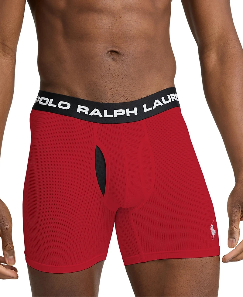 Polo Ralph Lauren Men's 3-Pack Perfect Pouch Boxer Briefs