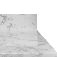 Streamdale Furniture 31 Inch Bathroom Vanity Top Stone Carrara New Style Tops With Rectangle Undermount