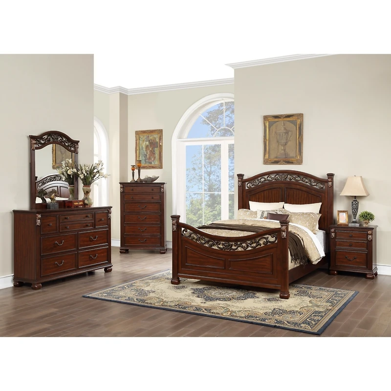 Streamdale Traditional Cherry Nightstand