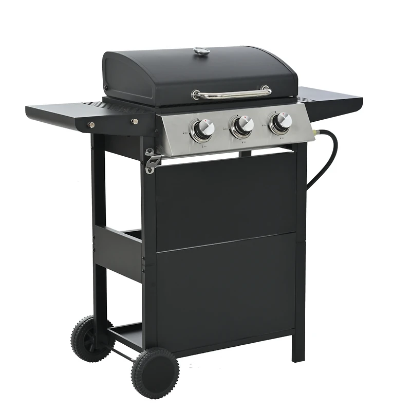 Streamdale 3-Burner Stainless Steel Propane Gas Grill