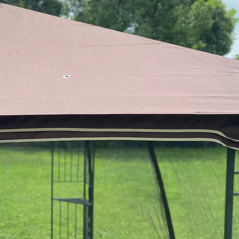 Streamdale 10x10 Outdoor Gazebo Canopy with Mosquito Net
