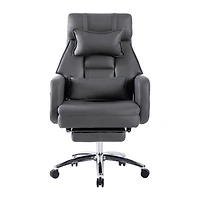 Streamdale Ergonomic Swivel Chair with Lumbar Support and Footrest
