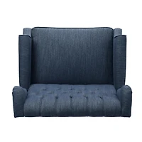 Streamdale Diamond Stitch Wingback Manual Recliner Comfort and Style United