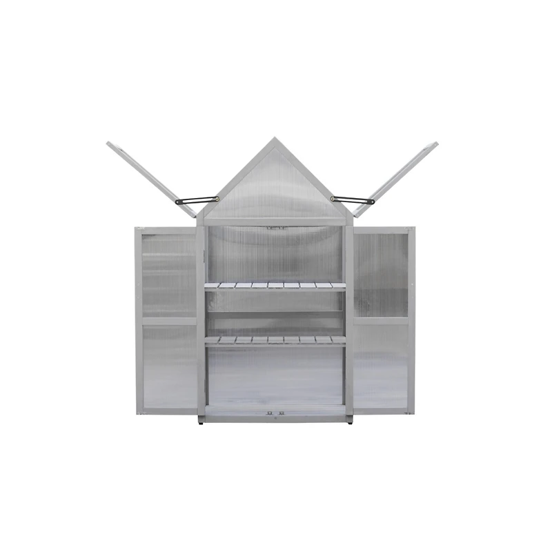 Streamdale Small Outdoor/Indoor Greenhouse Kit & Plant Stand