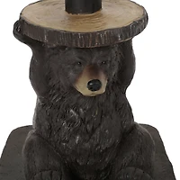Streamdale Quirkily Refreshing Dark Brown Umbrella Base with Hand-Crafted Details