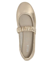 Mia Women's Uliana Mary-Jane Leather Flats