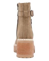 Mia Women's Toula Lug Sole Whipstitch Booties