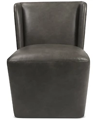 Seham Faux Leather Dining Chair, Created for Macy's