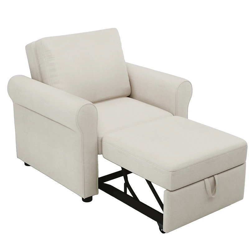 Streamdale Convertible 3-in-1 Chair Bed for Adults