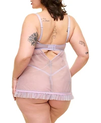 Adore Me Plus Tayla Babydoll Lingerie