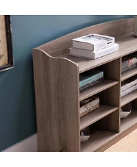 Simplie Fun Shoe Bench Dark Taupe