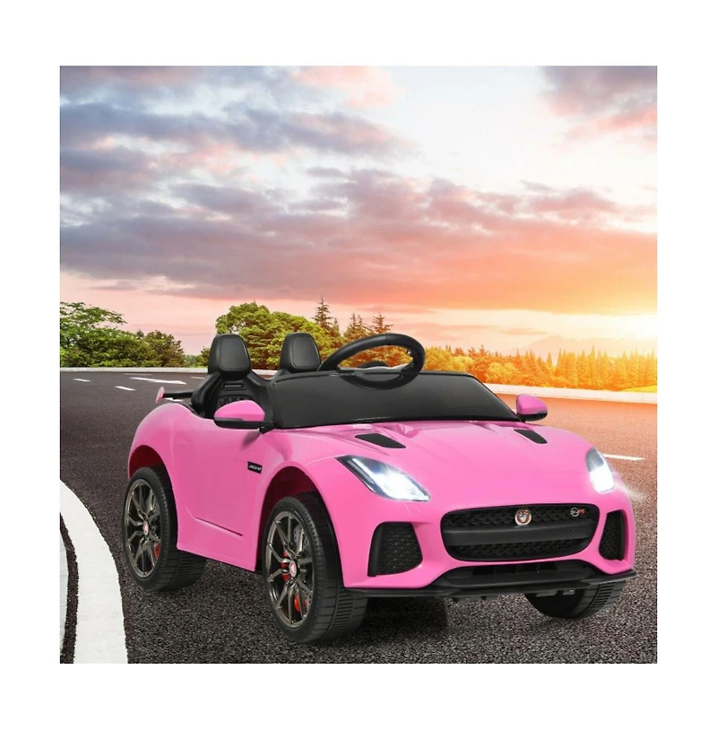 12V Jaguar F-Type Svr Licensed Kids Ride On Car