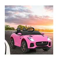 12V Jaguar F-Type Svr Licensed Kids Ride On Car