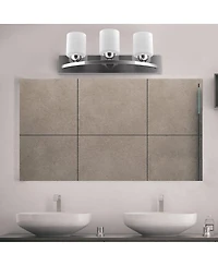Givimo Glass Wall Sconce for 3 Bulbs