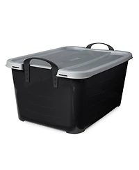 Life Story 55 Qt Stackable Home Organization Lidded Storage Container, (6 Pack)