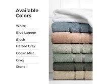 Cariloha Bath Sheet | Blue Lagoon 40"x72" Turkish Cotton & Viscose Material Blend Extra Smooth, Odor Resistant and Highly Absorbent