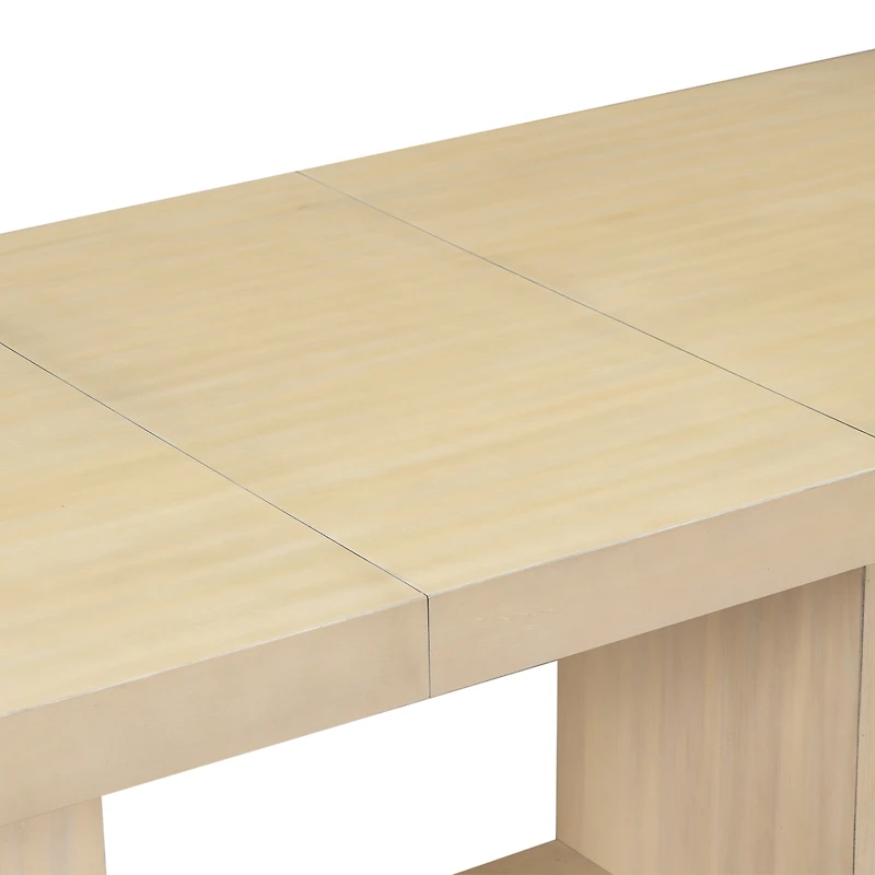 Streamdale Sturdy and Sophisticated Extendable Dining Set with 6 Plush Pieces