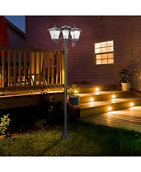 Day Night Solar Light Sensor Driveway Light with Motion Activation
