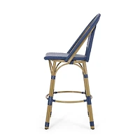Streamdale Stylish and Durable Aluminum Barstool Set for Outdoor Enjoyment