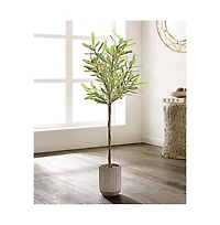 Safavieh Faux Olive Potted Tree