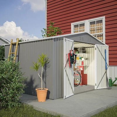 Streamdale Galvanized Multi-Purpose Storage Shed